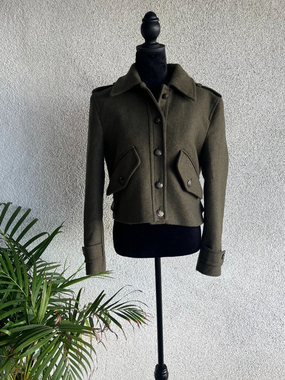 Green Zara Coat